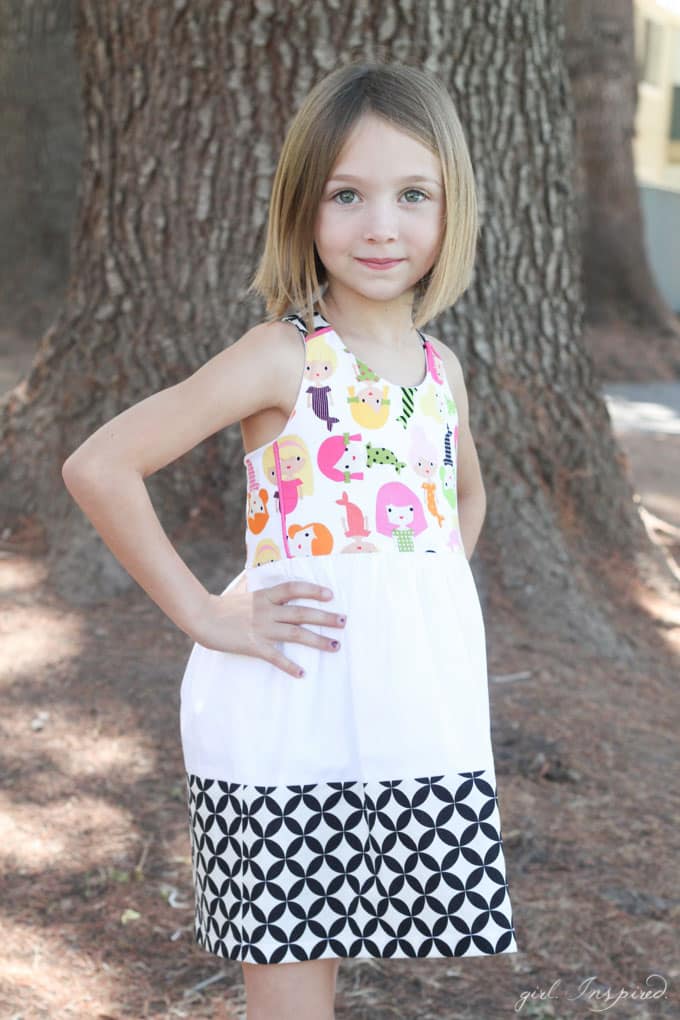 Annecy Dress Pattern - a quick sew for an adorable sundress!