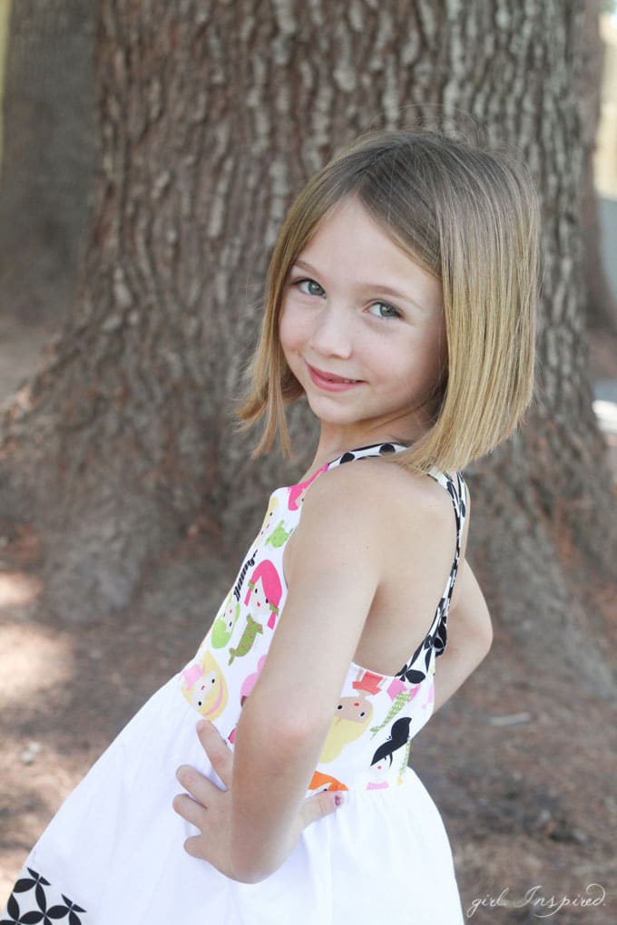 Annecy Dress Pattern - a quick sew for an adorable sundress!