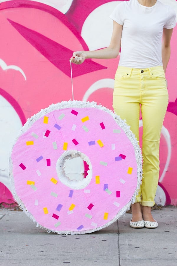 Giant Donut Piñata and tons of Shopkins Birthday Party Ideas