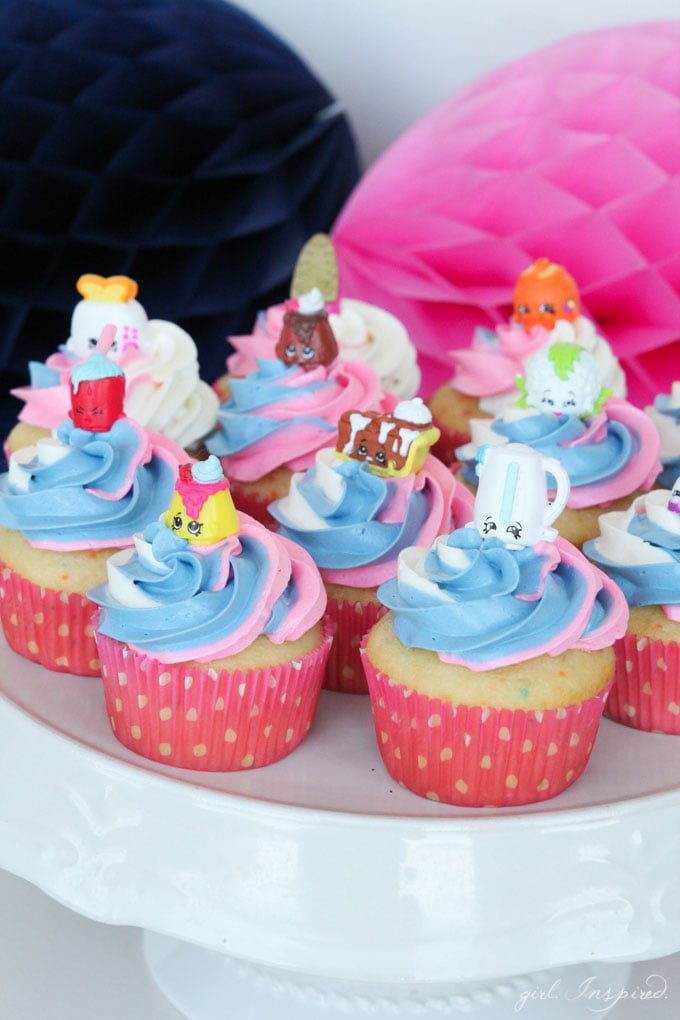 These Shopkins Cupcakes are so simple to make and the party guests will flip!