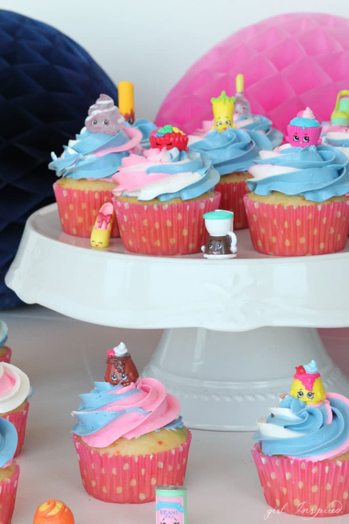 These Shopkins Cupcakes are so simple to make and the party guests will flip!