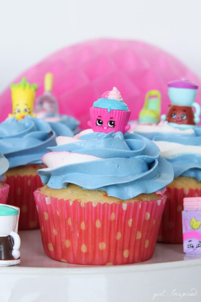 These Shopkins Cupcakes are so simple to make and the party guests will flip!