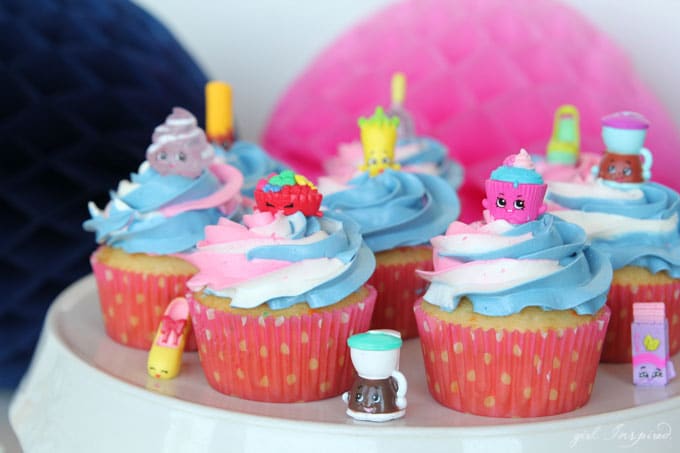 These Shopkins Cupcakes are so simple to make and the party guests will flip!