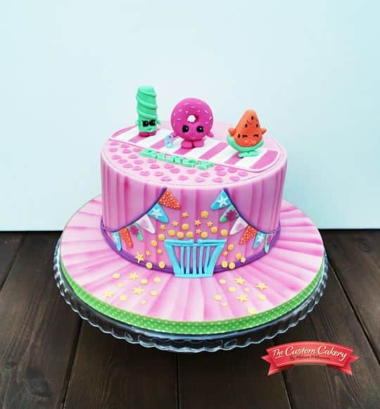 Shopkins Cake plus loads of Shopkins Birthday Party Ideas