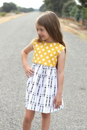 Fall Photo Dresses with Four Corners Fabric - girl. Inspired.