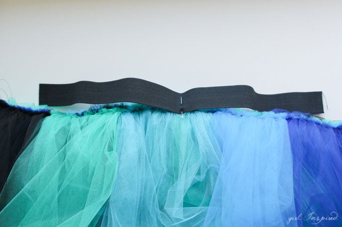 Make this dramatic tutu for a simple, but stunning Peacock Costume!