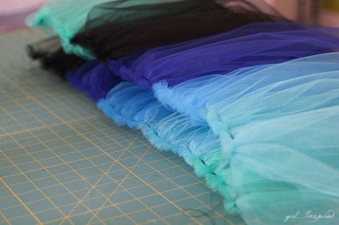 Make this dramatic tutu for a simple, but stunning Peacock Costume!