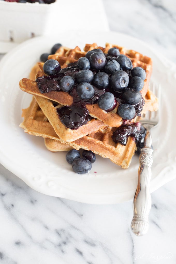 These grain-free waffles are so hearty and delicious, you'll never miss traditional waffles again.