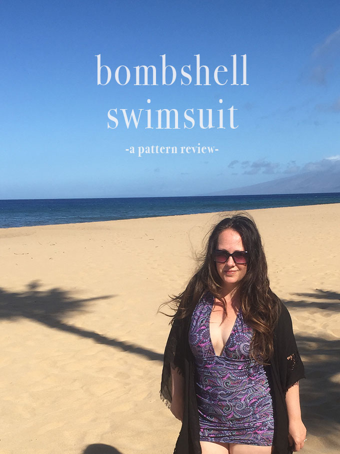 An honest review of the Bombshell Swimsuit sewing pattern.