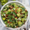 Broccoli Grape Salad - this version is light and creamy and the absolute best broccoli salad out there!