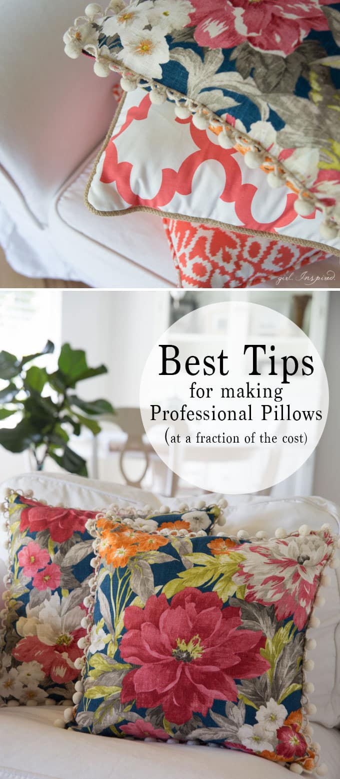 All about DIY Pillows Covers: Fabric, Cost, and How to Make Designer Pillows  - Hydrangea Treehouse