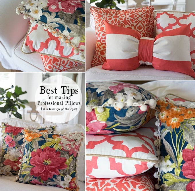 How to Make Your Pillows & Cushions Look Their Very Best! - Paris