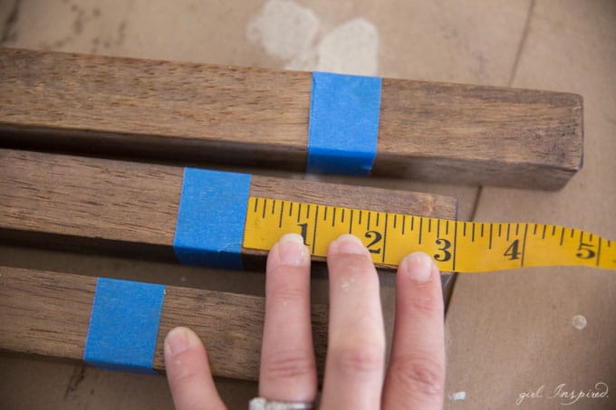 DIY Stenciled Side Table - Personalize and customize unfinished furniture with stain, paint, and stenciling.