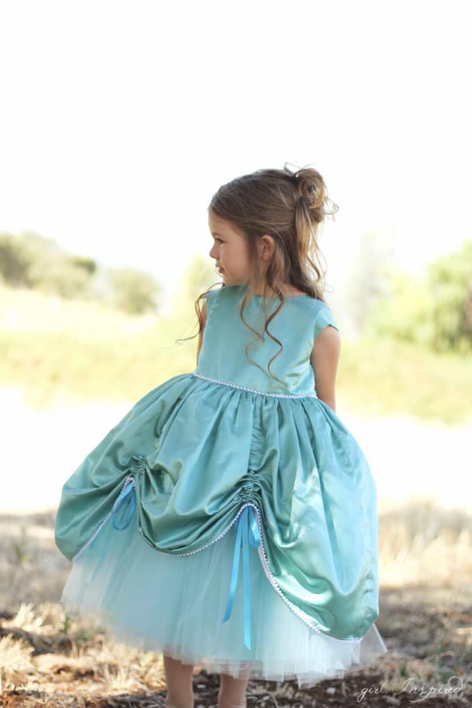 She will be the belle of the ball with this princess gown! Complete sewing pattern for the Petite Princess Dress - love!!!