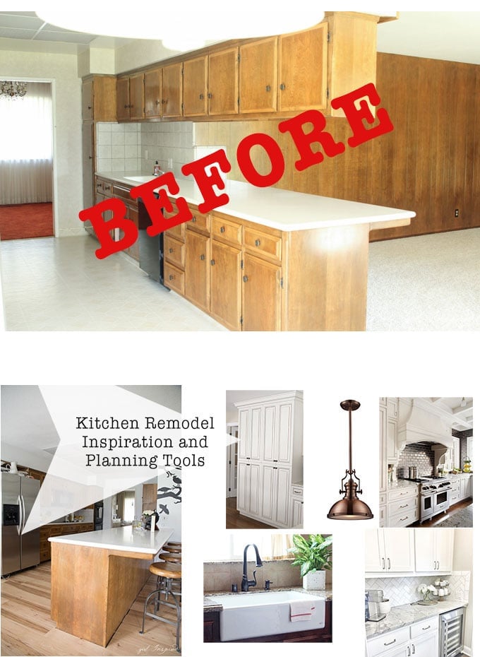 Tools and tips for Planning a Kitchen Remodel!  #homeimprovement #kitchen #PGE4ME #spon