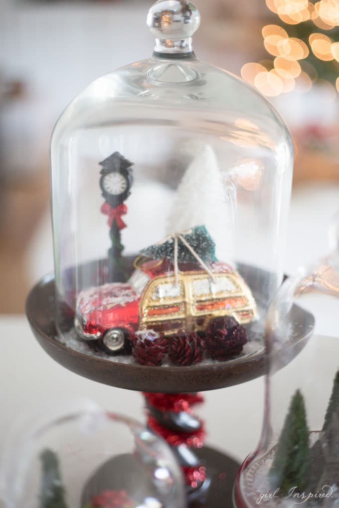 Use jars and containers from around your home to create stunning Snow Globes and Miniature Snow Scenes for Christmas!