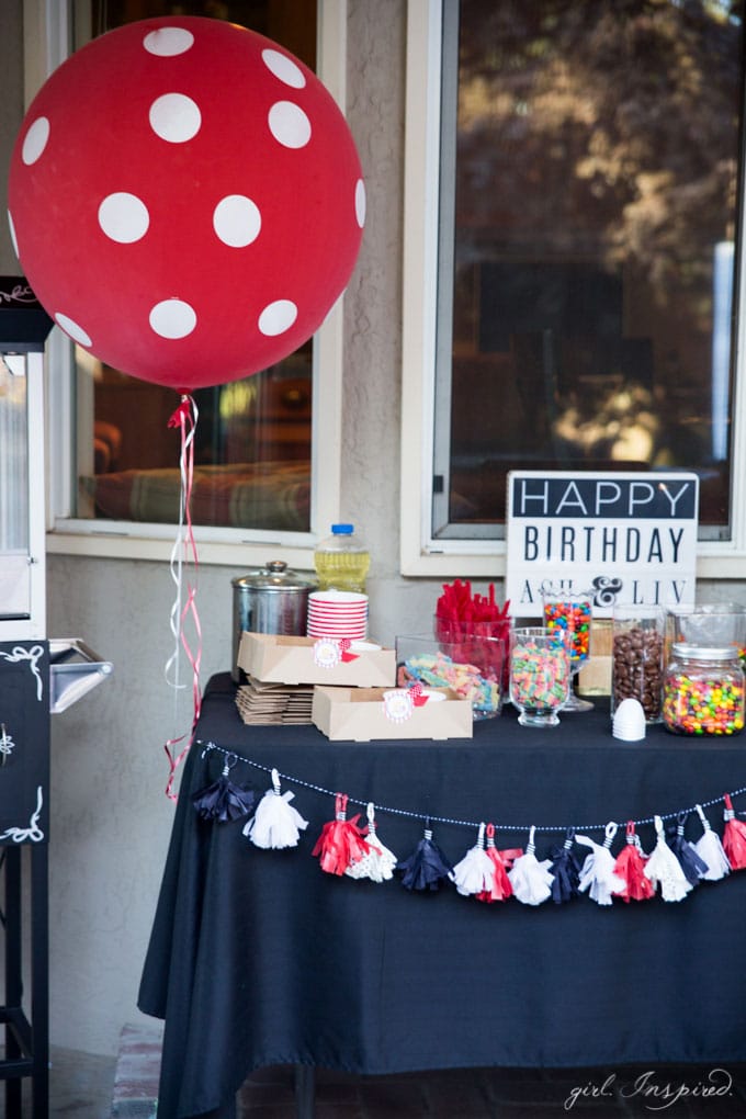 Movie Party and DIY Director's Clapboard