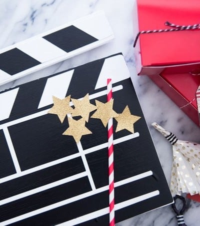 Movie Party and DIY Director's Clapboard