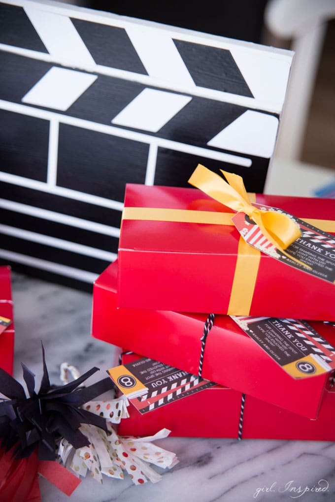 Movie Party and DIY Director's Clapboard