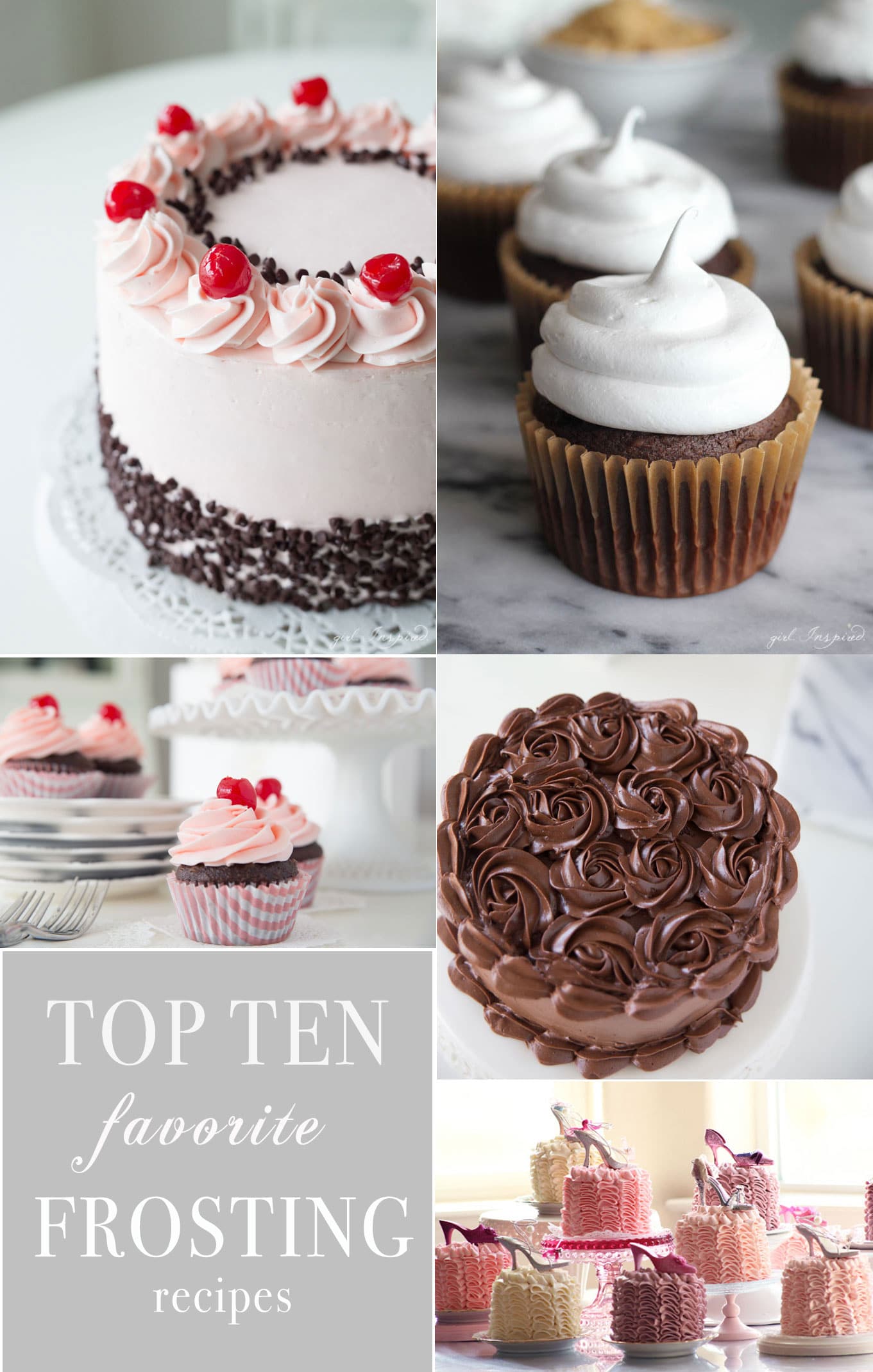 The 10 BEST Frosting recipes for every cake and style!