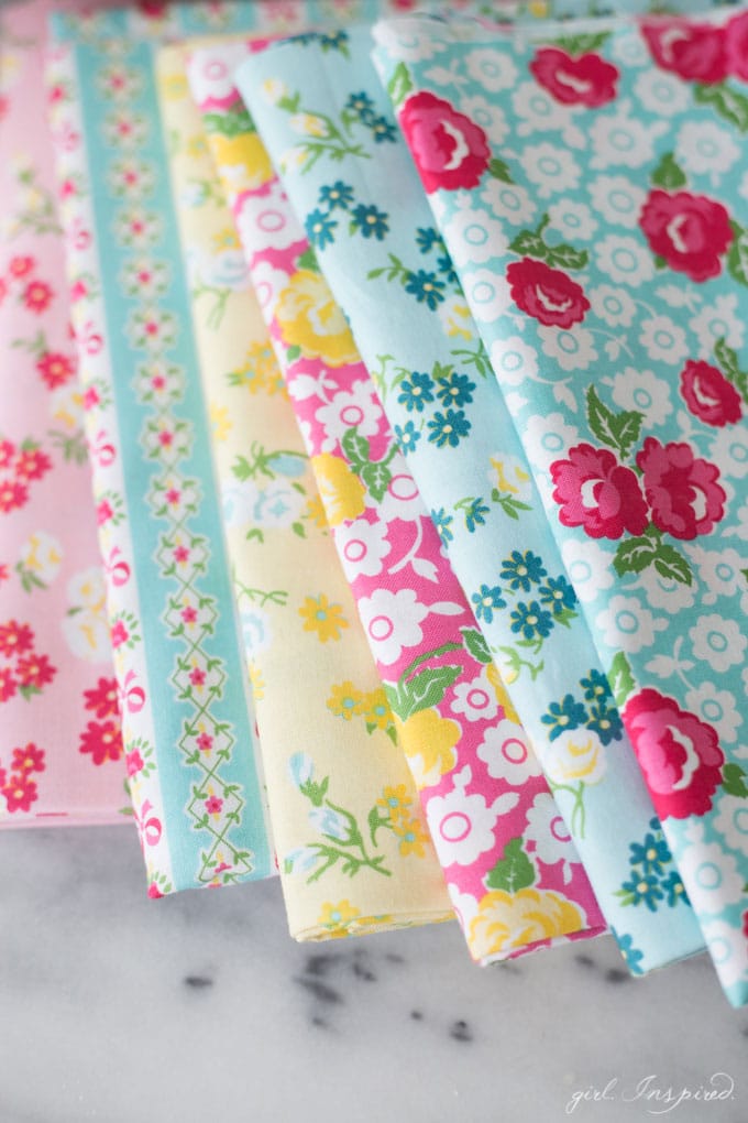 Dainty Darling Fabric Line 