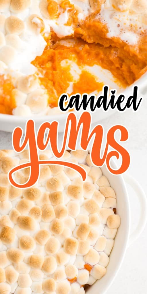 Candied Yams: with or without marshmallows