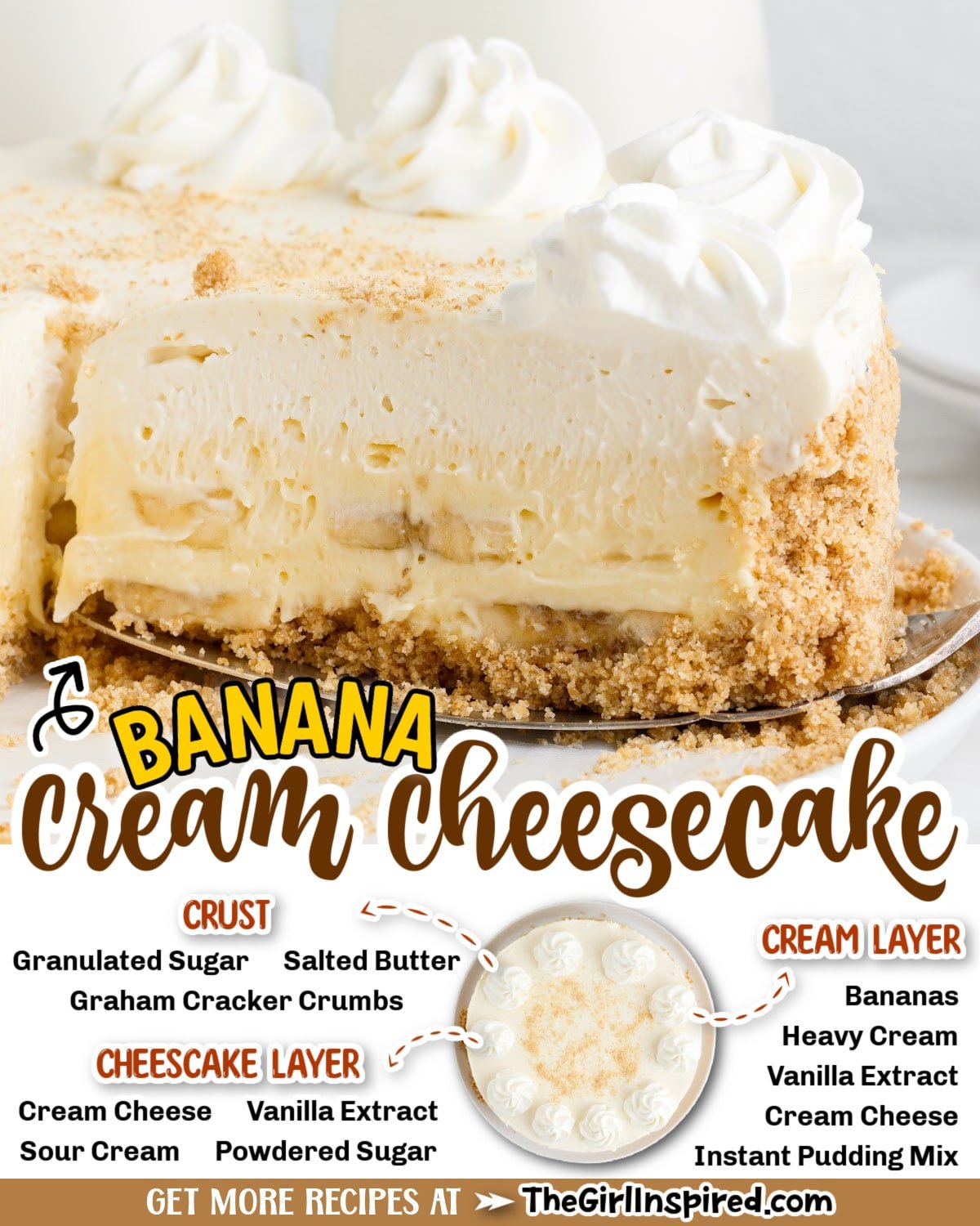 Luscious Banana Cream Cheesecake girl. Inspired.