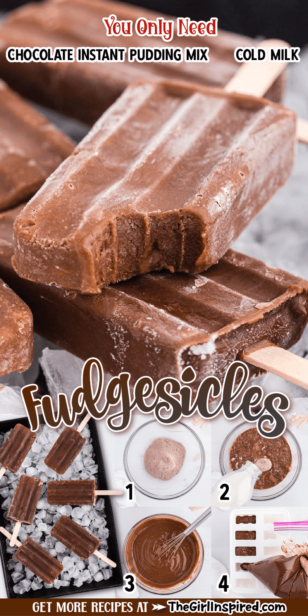 Fudgesicles Made Simple and Sweet girl. Inspired.