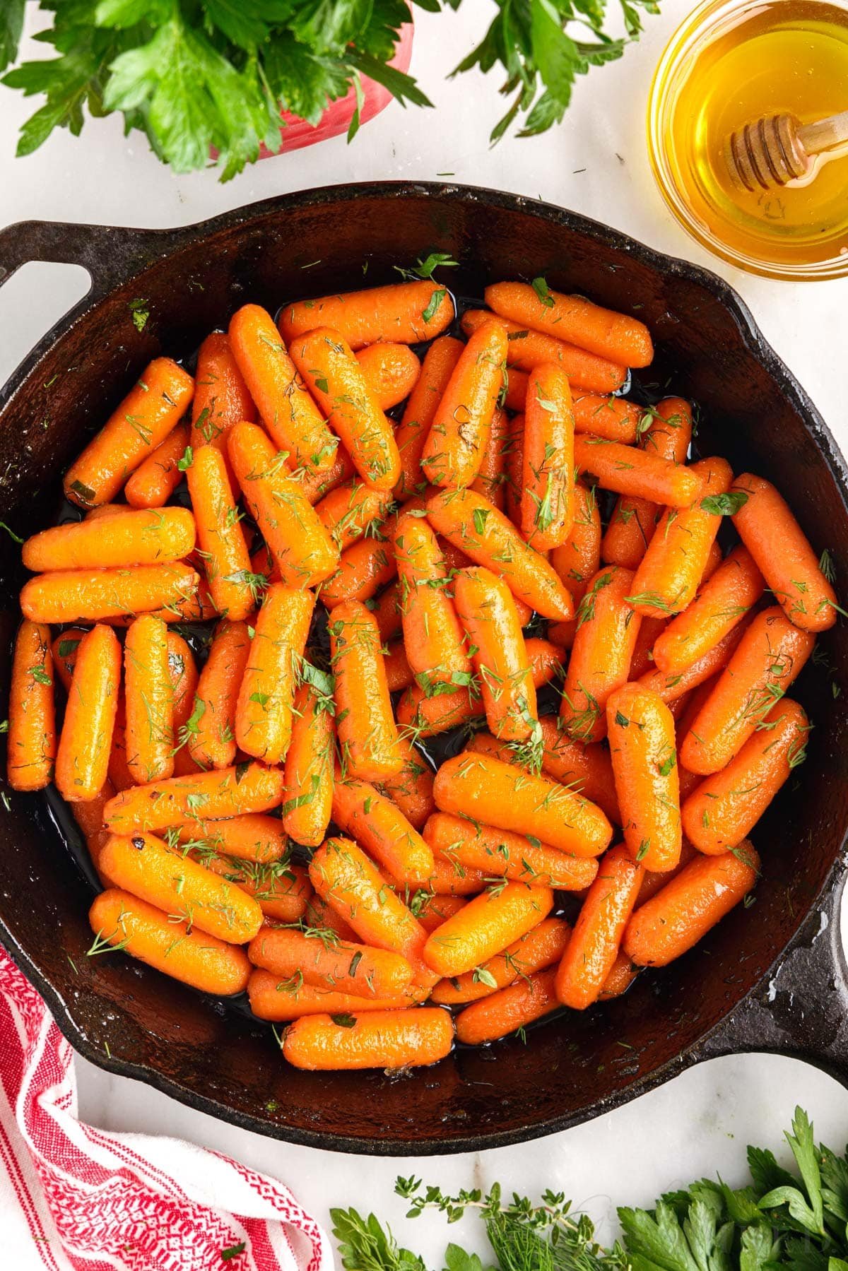 Crockpot Express Glazed Carrots - Simple and Seasonal