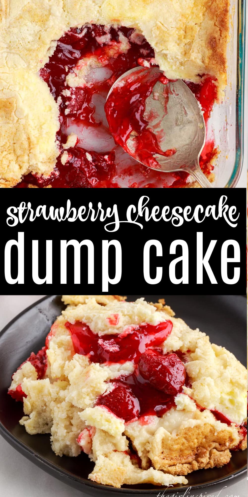 How To Make A Strawberry Cheesecake Dump Cake