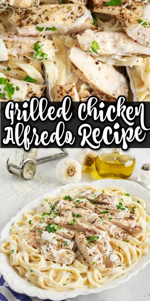 Grilled Chicken Alfredo Recipe - girl. Inspired.