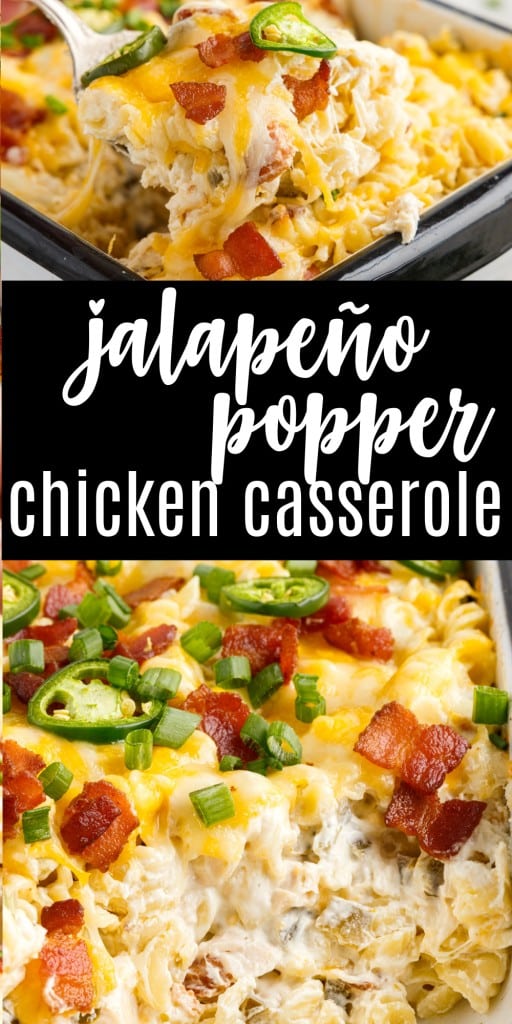 Jalapeño Popper Chicken Casserole - girl. Inspired.