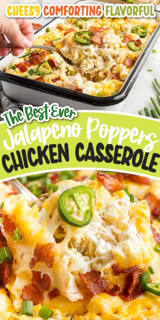 Jalapeño Popper Chicken Casserole - girl. Inspired.
