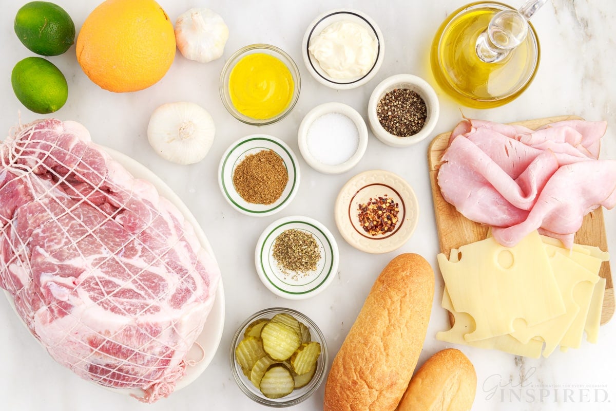 ingredients needed to make cheesecake factory cuban sandwich