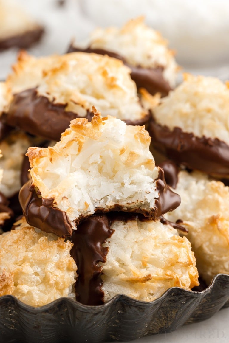 Macaroons Pan Coconut Macaroons (without Condensed Milk) - girl. Inspired.