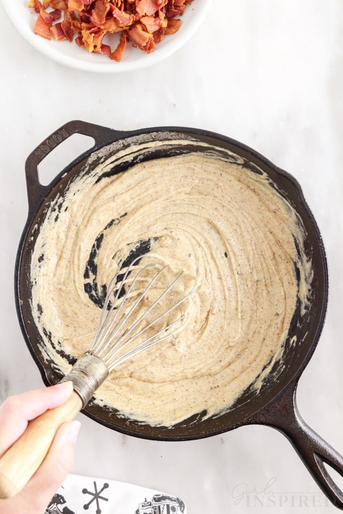 Loaded Baked Potato Soup (Crock Pot Recipe) - girl. Inspired.