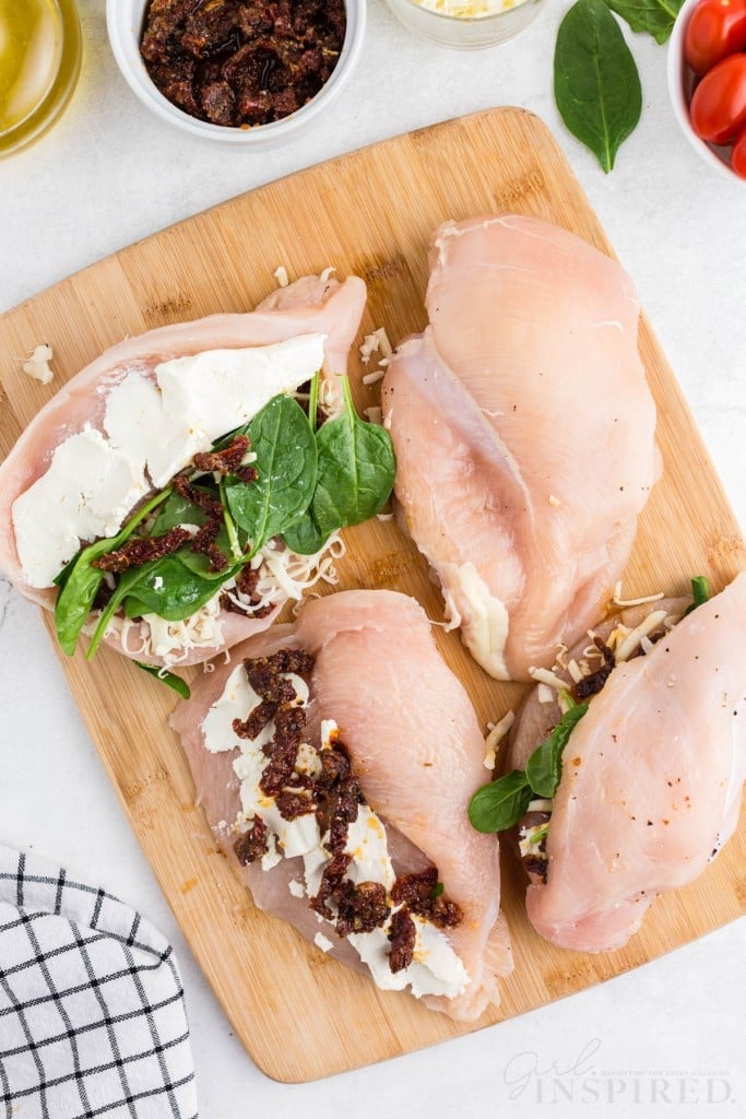 Chicken with Sundried Tomatoes and Spinach - girl. Inspired.