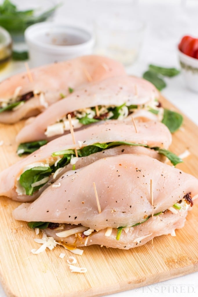 Chicken with Sundried Tomatoes and Spinach - girl. Inspired.