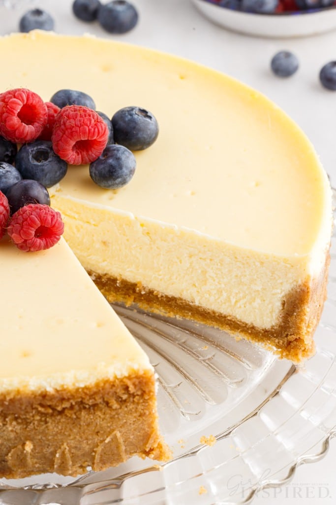 Classic Cheesecake Recipe - girl. Inspired.