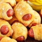 lil smokies pigs in a blanket close up view