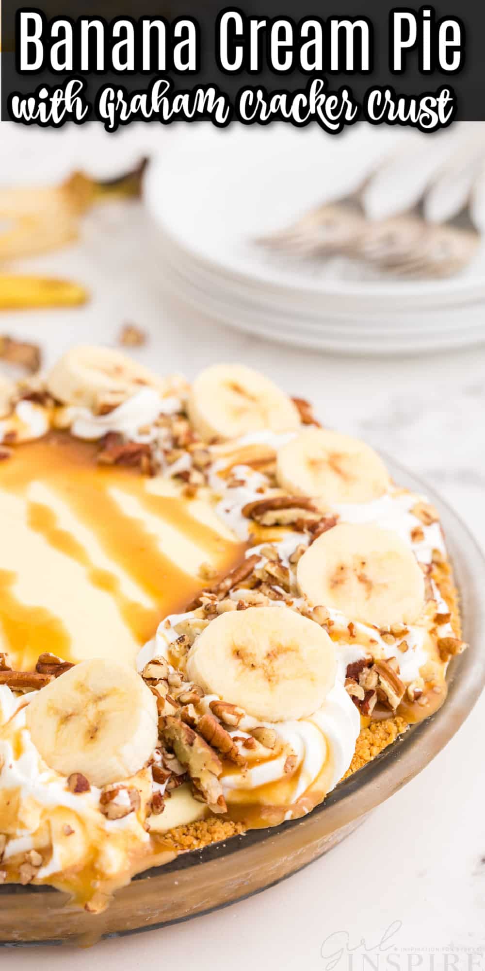 Photo inspiration: Picture Idea: Banana Cream Pie With Graham Cracker Crust