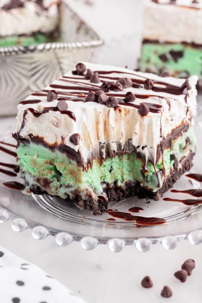 Mint Chocolate Chip Ice Cream Cake - girl. Inspired.