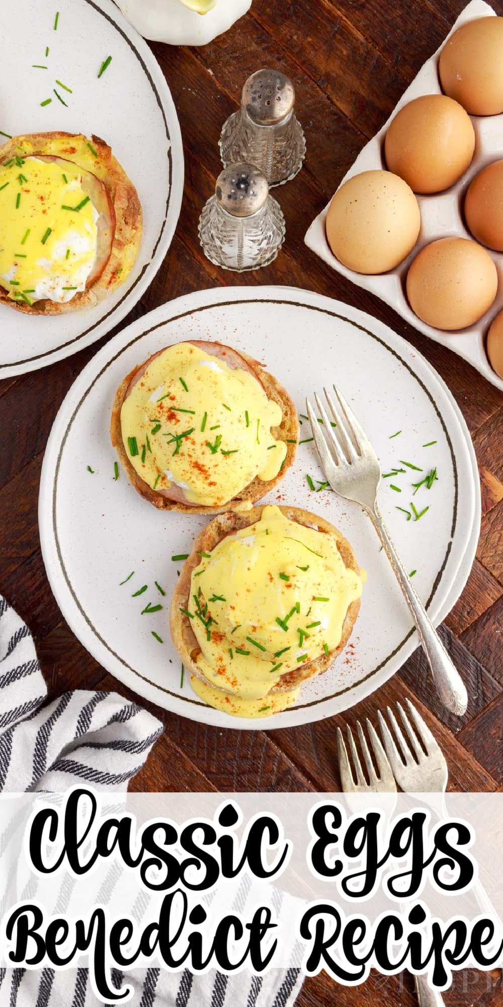 Classic Eggs Benedict girl. Inspired.