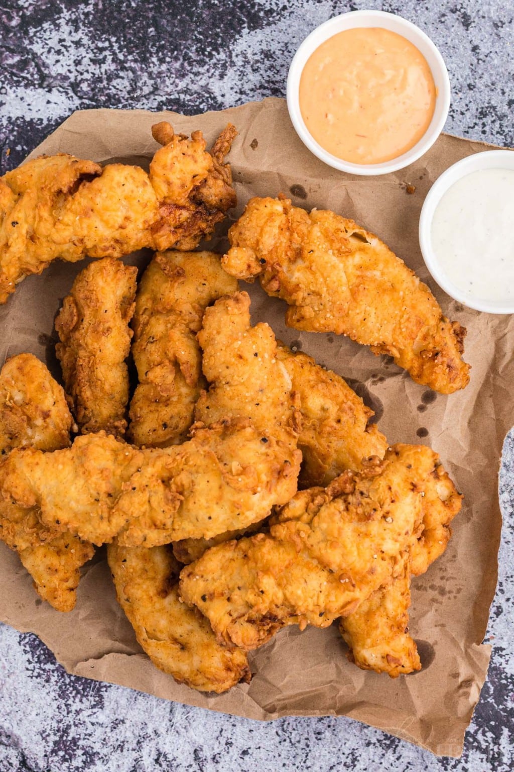 Buttermilk Fried Chicken Tenders girl. Inspired.