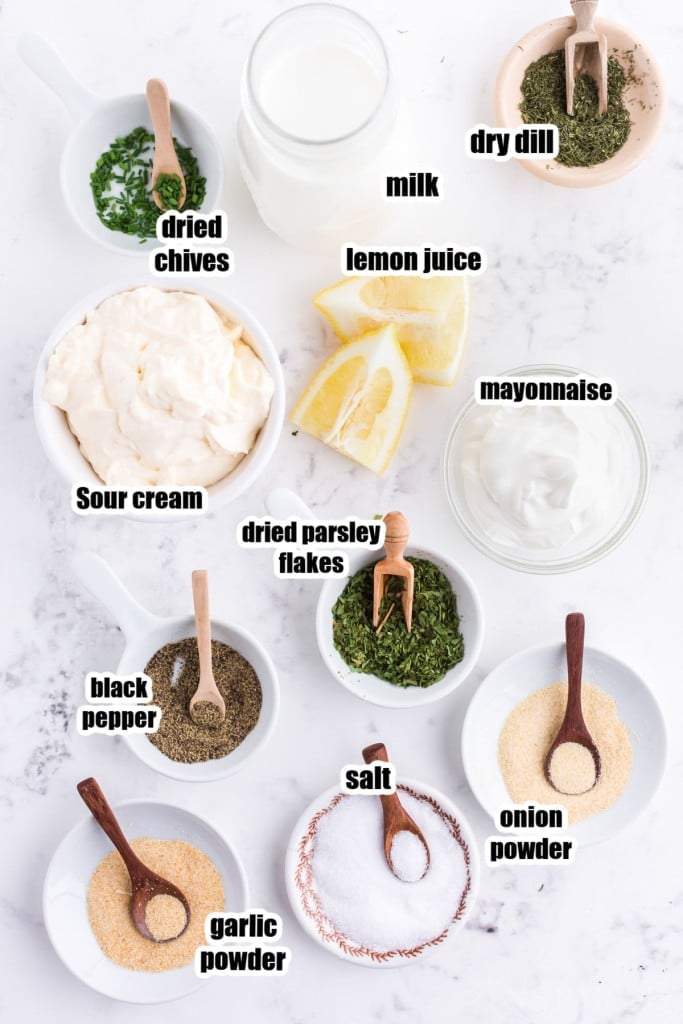 Copycat Hidden Valley Ranch Dressing Recipe girl. Inspired.