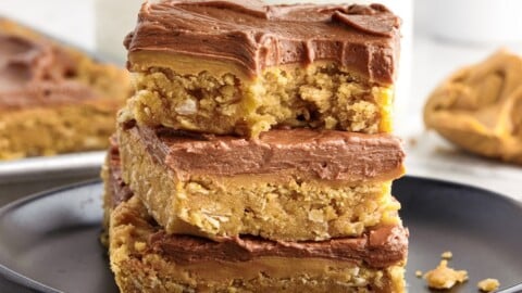 Lunch Lady Peanut Butter Bars - House of Nash Eats