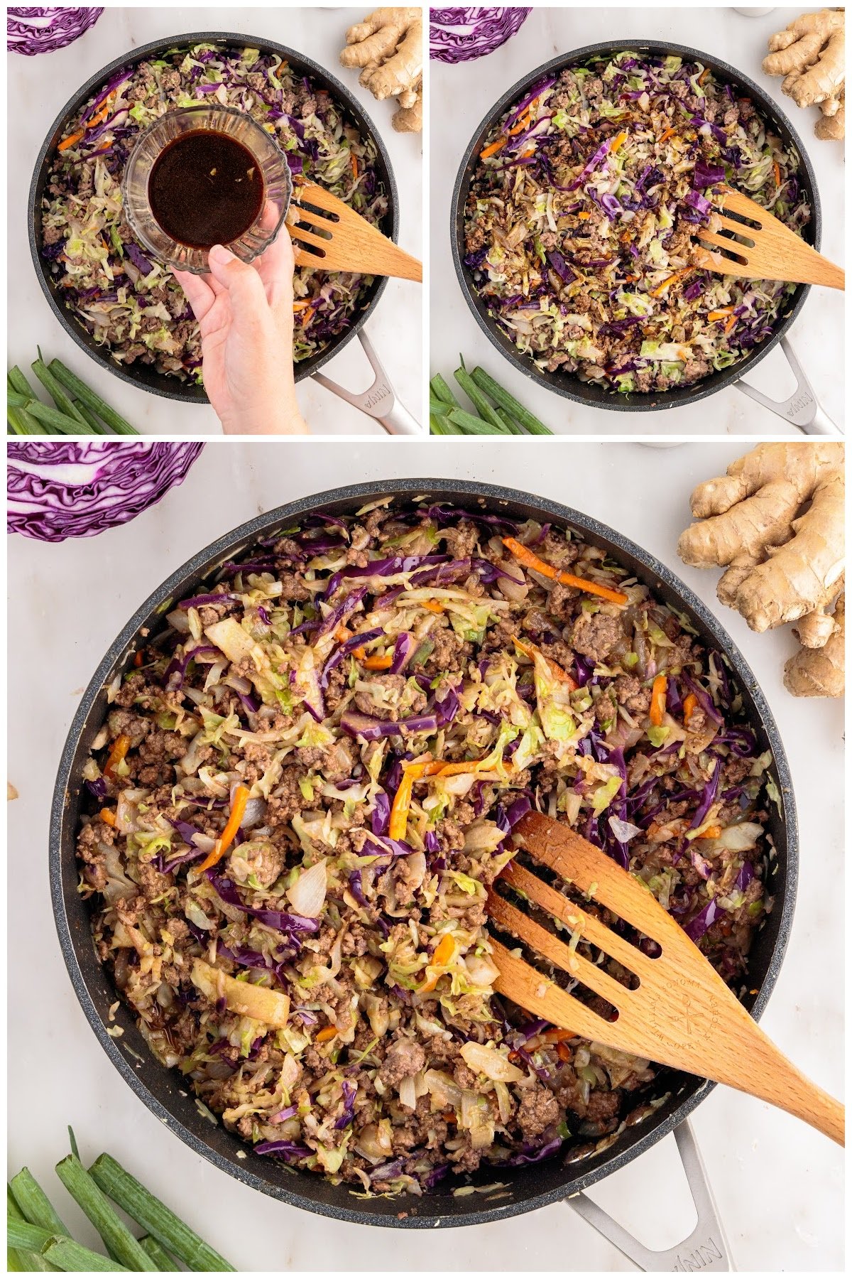 Three images of Crack Slaw.