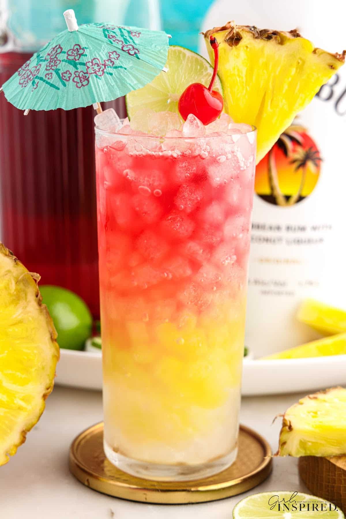 Malibu Bay Breeze Cocktail Recipe - Sugar and Soul