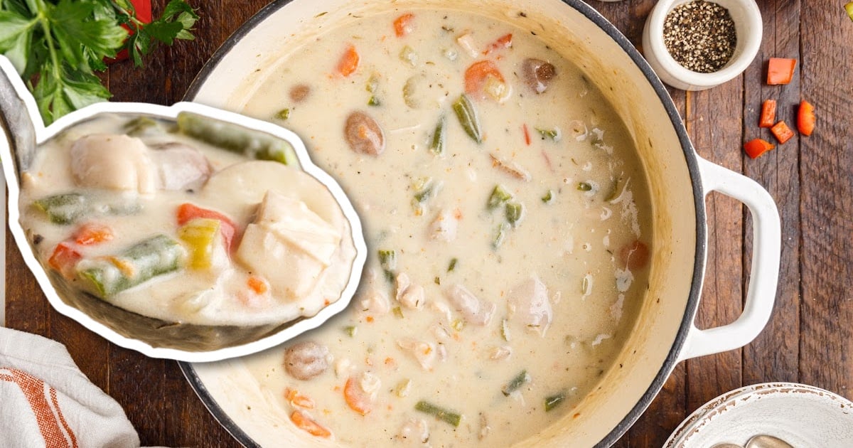 Creamy Chicken Stew - girl. Inspired.