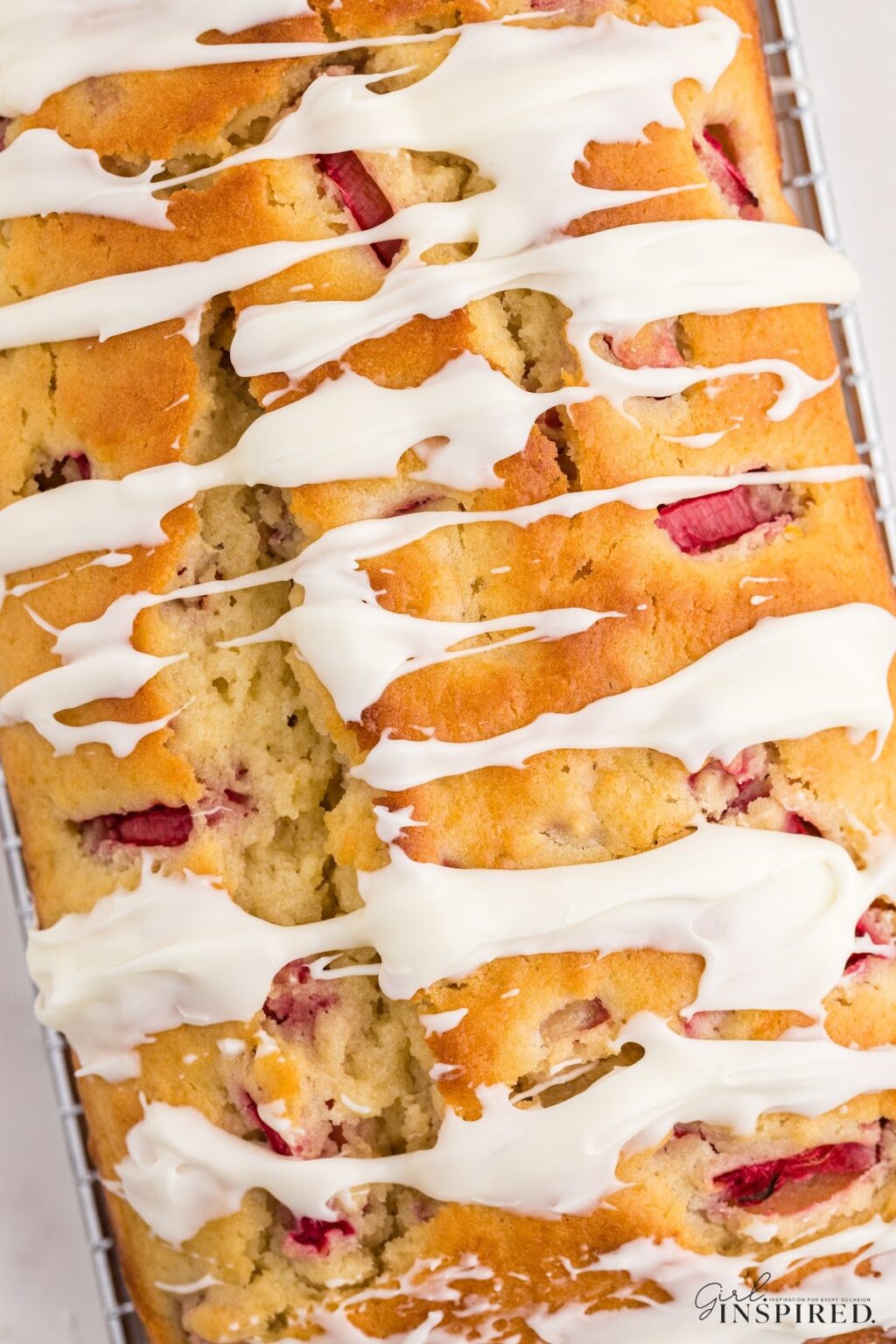 Rhubarb Bread - girl. Inspired.